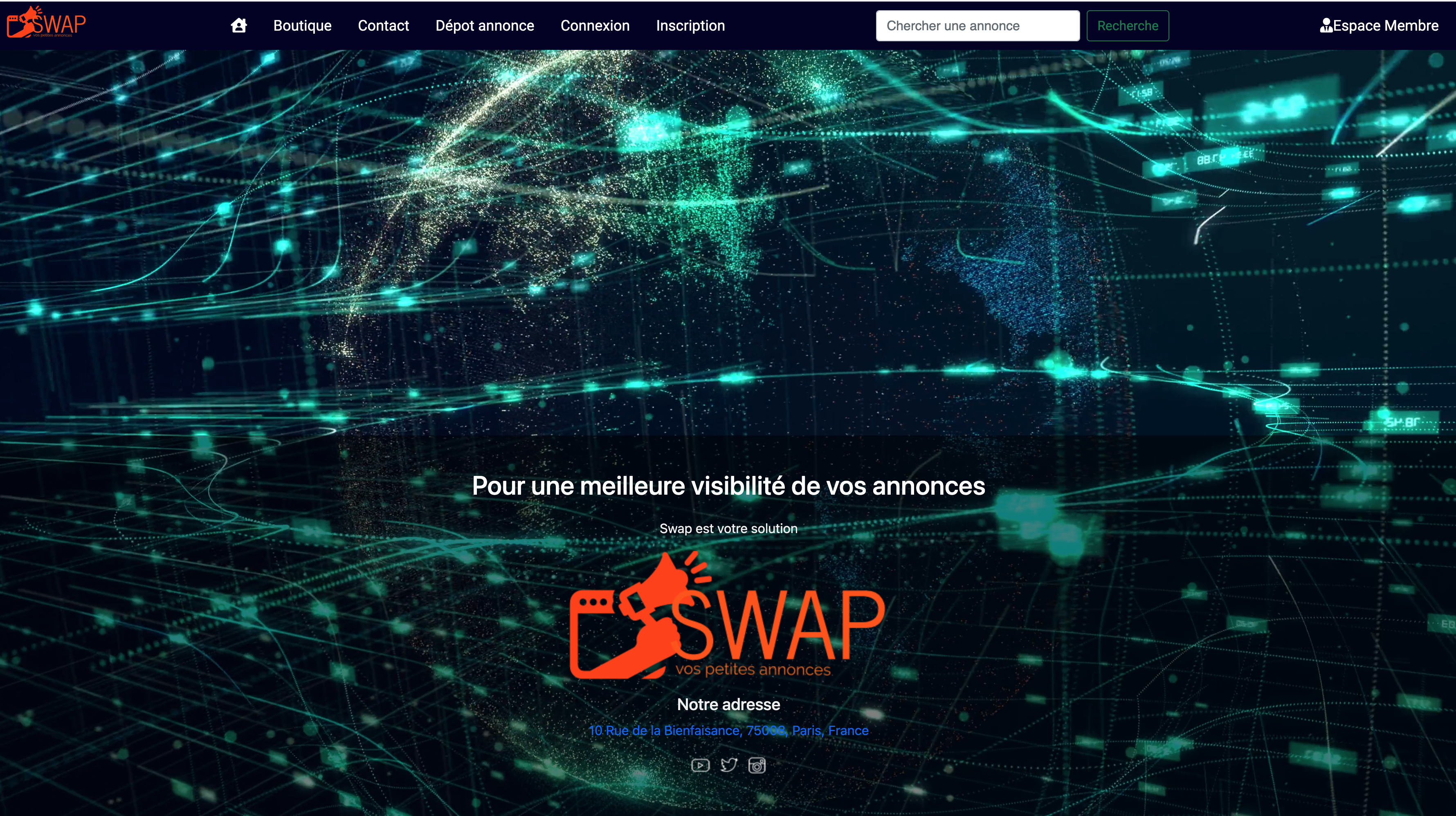 Image Praudif Music site internet